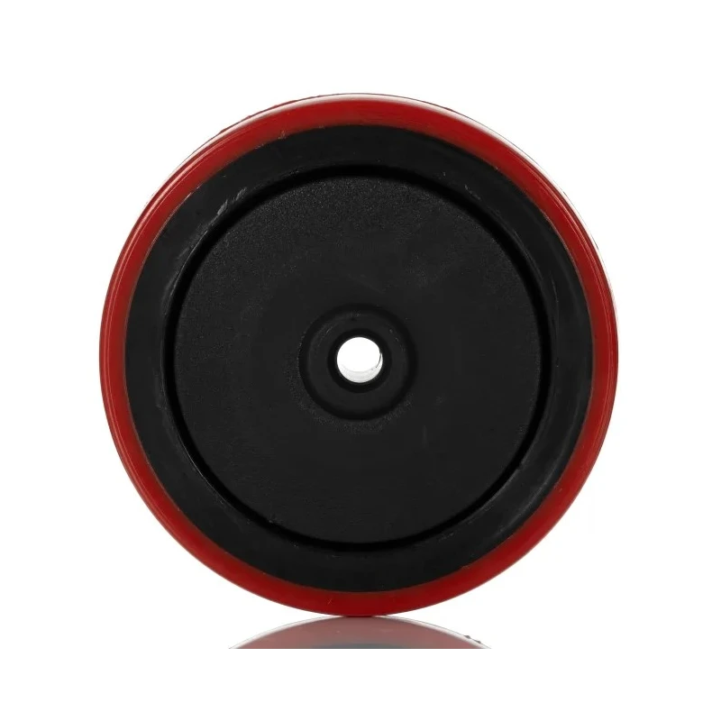 RS PRO Orange Polyurethane Trolley Wheel 100mm Diameter 30mm Width Load Capacity 125kg Nylon Hub 196-5122