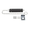 RS PRO Steel Epoxy Black Chain Door Bolt 215 mm 894-6721