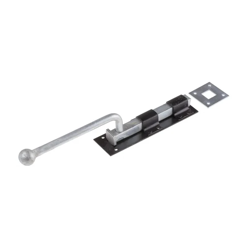 RS PRO Steel Epoxy Black Monkey Tail Door Bolt 300 mm 894-6746