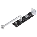 RS PRO Steel Epoxy Black Monkey Tail Door Bolt 300 mm 894-6746