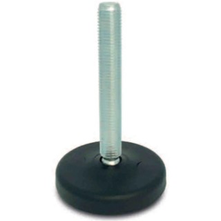 RS PRO M16 123 mm Diameter Adjustable Foot, Mild Steel, 1800 kg Static Load Capacity, 30 ° Tilt Angle 196-5325