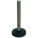 RS PRO M16 83 mm Diameter Adjustable Foot Stainless Steel 1600 kg Static Load Capacity 30 ° Tilt Angle 196-5340