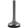 RS PRO M12 60 mm Diameter Stainless Steel Adjustable Foot with 700 kg Static Load Capacity and 10° Tilt Angle 196-5351