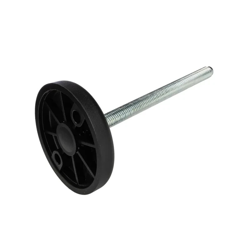 RS PRO M12 83 mm Diameter Adjustable Foot Mild Steel 1300 kg Static Load Capacity 30° Tilt Angle 196-5338