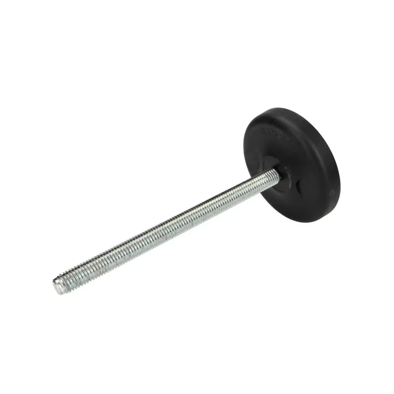 RS PRO M12 83 mm Diameter Adjustable Foot Mild Steel 1300 kg Static Load Capacity 30° Tilt Angle 196-5338