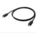 RS PRO USB Cable Male USB Type C to Male USB 3.1 Type C, Black, 2 m 895-0492