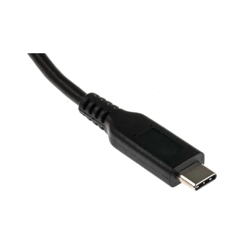RS PRO USB Cable Male USB Type C to Male USB 3.1 Type C, Black, 2 m 895-0492