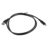 RS PRO USB Cable Male USB Type A to Male USB 3.1 USB Type C Black 1 m 895-0495
