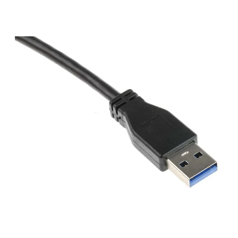RS PRO USB Cable Male USB Type A to Male USB 3.1 USB Type C Black 1 m 895-0495