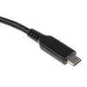 RS PRO USB Cable Male USB Type A to Male USB 3.1 USB Type C Black 1 m 895-0495