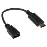 RS PRO USB Cable Female USB Type C to Female Micro USB Type B USB 3.1 150mm 100V 895-0506