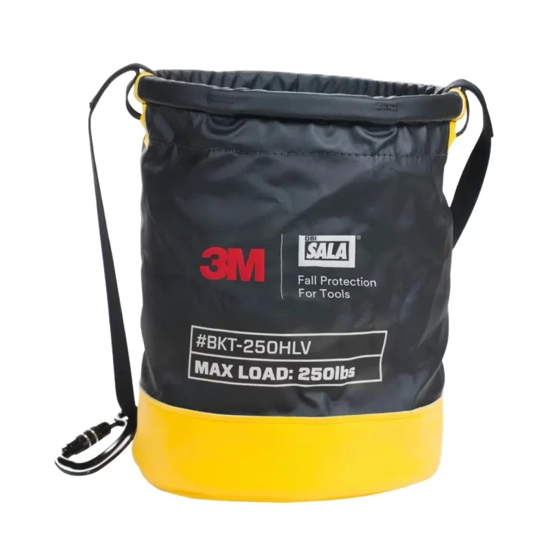3M Vinyl Yellow and Black Safety Equipment Bag with Hook and Loop Fastening 1500140