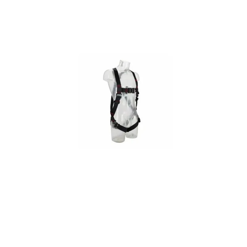 3M Fall Arrest Harness Red Black Polyester Medium/Large Size 140 kg Capacity 1161616