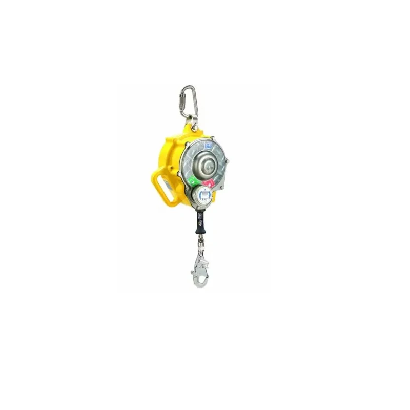 3M Self-Retracting Lifeline Single Leg Stainless Steel Lifeline, Aluminium Casing, 15m Length, 310lb Capacity 3400961