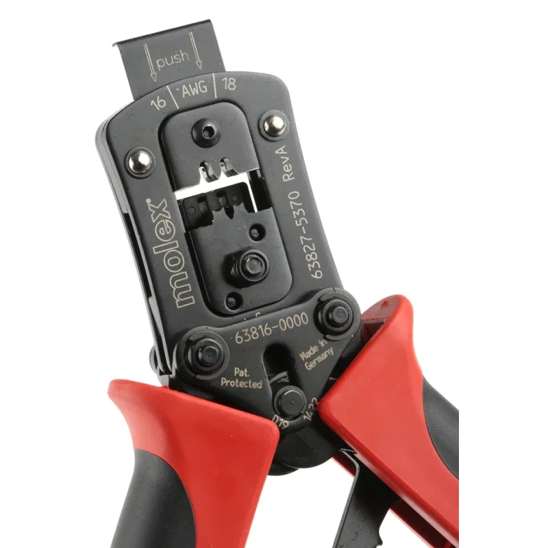 Molex Manual Ratcheting Crimp Tool for Ultra-Fit Connectors 18 to 16 AWG 63827-5300