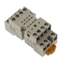 Omron PYF 14 Way 250V AC DIN Rail Relay Socket with Screw Terminals for MY4IN, MY4ZIN1, MY4ZN1, MY4N Series PYF14A-N