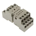 Omron PYF 14 Way 250V AC DIN Rail Relay Socket with Screw Terminals for MY4IN, MY4ZIN1, MY4ZN1, MY4N Series PYF14A-N