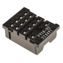 TE Connectivity PY 14 Way 250V AC PCB Relay Socket with 14 Contacts, 5A Current Rating PY14-02