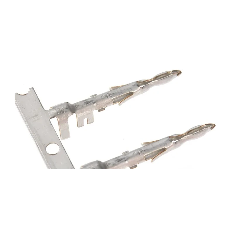 Delphi Weather-Pack Male Pin Contact Crimp Automotive Connector Terminal 27.88mm Length 2.97mm Diameter Model 12124587