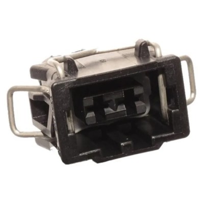Delphi 2.8 Automotive Connector Female Black Cable 2 Way Crimp Termination 12185025