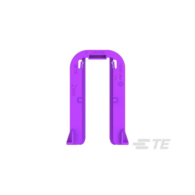 TE Connectivity HDSCS Fibreglass Reinforced Polybutylene Terephthalate Slide Lock for Group E HDSCS Housings 1564411-7