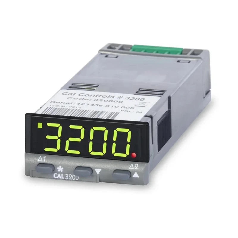 CAL PID Temperature Controller Panel Mount 24V AC/DC 2 Output Relay Model 320050