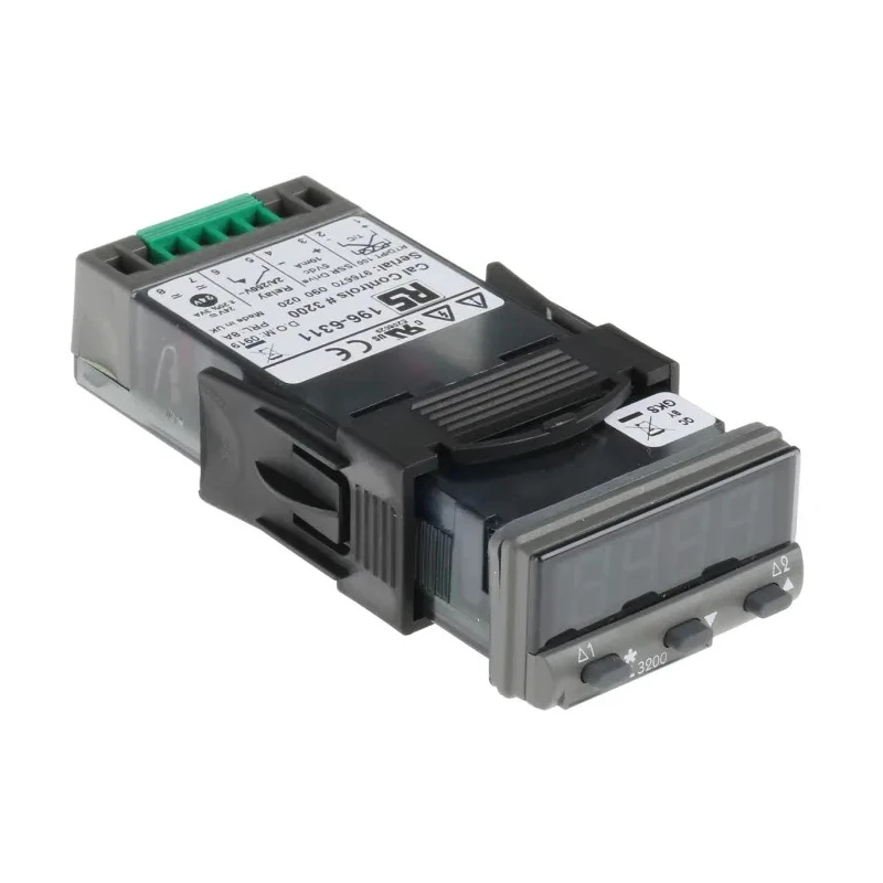 CAL PID Temperature Controller Panel Mount 24V AC/DC 2 Output Relay Model 320050