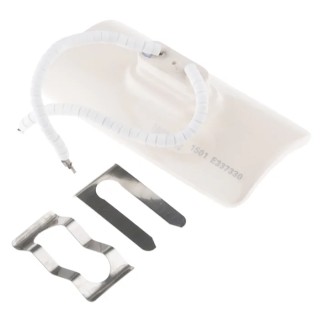RS PRO Ceramic Heating Element, Curved Glazed Ceramic, 122mm Length, 60mm Width, 200 W Power, 230 V AC, 700 °C Max 196-6490