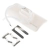 RS PRO Ceramic Heating Element, Curved Glazed Ceramic, 122mm Length, 60mm Width, 200 W Power, 230 V AC, 700 °C Max 196-6490