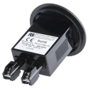 RS PRO 6 Digit Analogue Hour Meter Panel Mount 4 to 30V AC/DC 50 Hz 896-6942