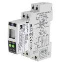 RS PRO DIN Rail Timer Relay, 2-Contact, DPST Switch, 24 V dc/ac, 240 V ac, Multifunction, Time Range 0.1 s to 999 h 896-6860