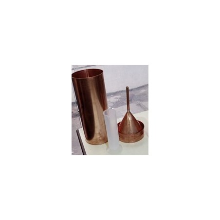 rain-gauge-symons-type-with-receiver-jar-brass-copper-made-49217