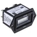 RS PRO Hour Meter Counter 6 Digit LCD 10-80 V DC Remote Reset Flush Panel Mount 896-6970