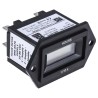 RS PRO Hour Meter Counter 6 Digit LCD 10-80 V DC Remote Reset Flush Panel Mount 896-6970