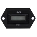 RS PRO Hour Meter Counter 6 Digit LCD 10-80 V DC Remote Reset Flush Panel Mount 896-6970