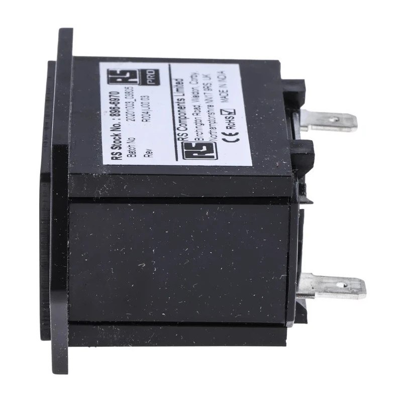 RS PRO Hour Meter Counter 6 Digit LCD 10-80 V DC Remote Reset Flush Panel Mount 896-6970