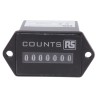 RS PRO 7 Digit Electromechanical Impulse Counter 3.6mm Height Panel Mount 12 V DC or 24 V DC 896-7043