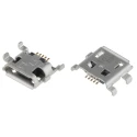 Molex Right Angle Through Hole Female 1 Port Micro USB Type B USB Connector USB 2.0 47642-0001