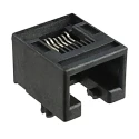 Molex 85503 Series RJ45 Connector Female Through Hole Cat5e Unshielded Right Angle 2 Port 1 Way RJ45
