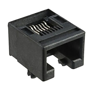 Molex 85503 Series RJ45 Connector Female Through Hole Cat5e Unshielded Right Angle 2 Port 1 Way RJ45
