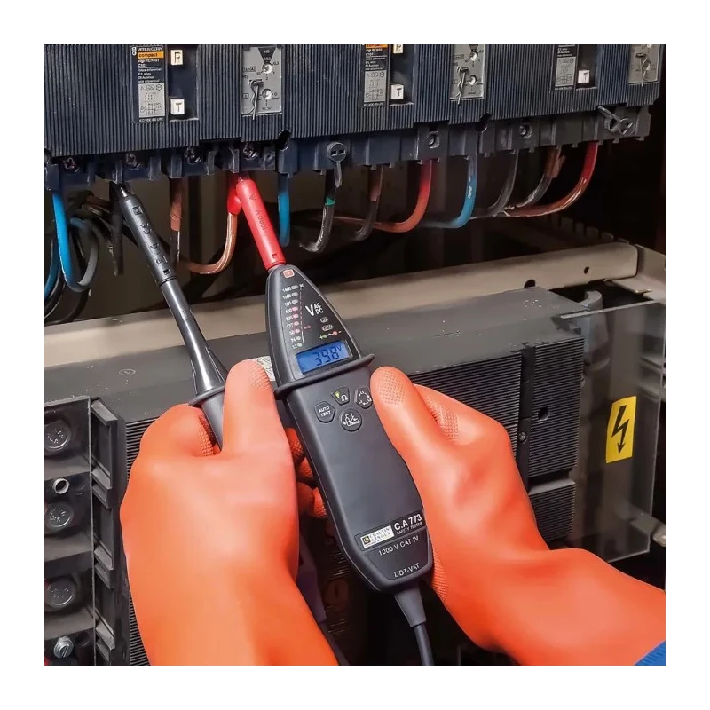 Chauvin Arnoux LCD Backlight Voltage Tester 1000 V AC, 1400 V DC Continuity Check CAT IV P01191773A