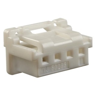 TE Connectivity Molex DuraClik Female Connector Housing 2 mm Pitch 4 Contacts 1 Row Straight 502351-0400