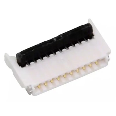 Molex 0.5 mm Pitch 10 Way Right Angle Male FPC Connector, Solder, 50V AC, 500mA, Series 503480 503480-1000