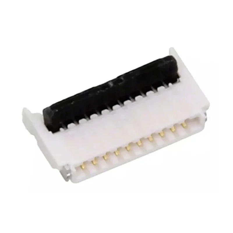 Molex 0.5 mm Pitch 10 Way Right Angle Male FPC Connector, Solder, 50V AC, 500mA, Series 503480 503480-1000