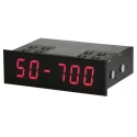 microSYST 7 Segment LED Digital Panel Multifunction Meter Profinet, 6 Digits, IP65, 22.2 mm x 93 mm KPN1LE1-I8121462