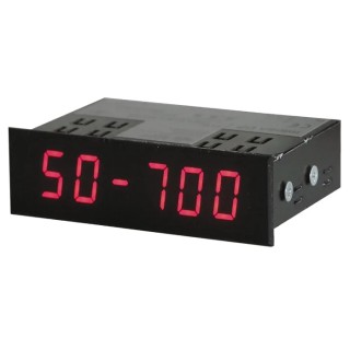 microSYST 7 Segment LED Digital Panel Multifunction Meter Profinet, 6 Digits, IP65, 22.2 mm x 93 mm KPN1LE1-I8121462
