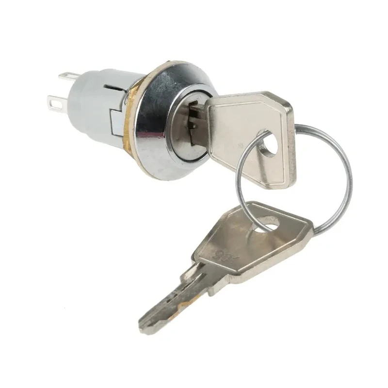 Lorlin IP67, IP66 Keylock Switch, SPDT, 1A Current, 2 Positions, Common Key WRL-5-D-S-2-RS