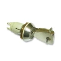 Lorlin IP67, IP66 Keylock Switch, DPST, 1A, 2 Positions, Latching, Common Key WRL-5-L-S-2-RS