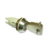Lorlin IP67, IP66 Keylock Switch, DPST, 1A, 2 Positions, Latching, Common Key WRL-5-L-S-2-RS