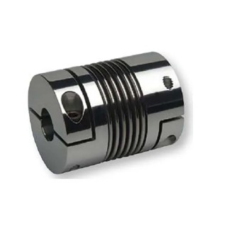 Huco Flexible Coupler 28 mm Bore, Aluminium Clamp Style, 89 mm Length, 60 Nm Torque, 8700 RPM 555.66.5454